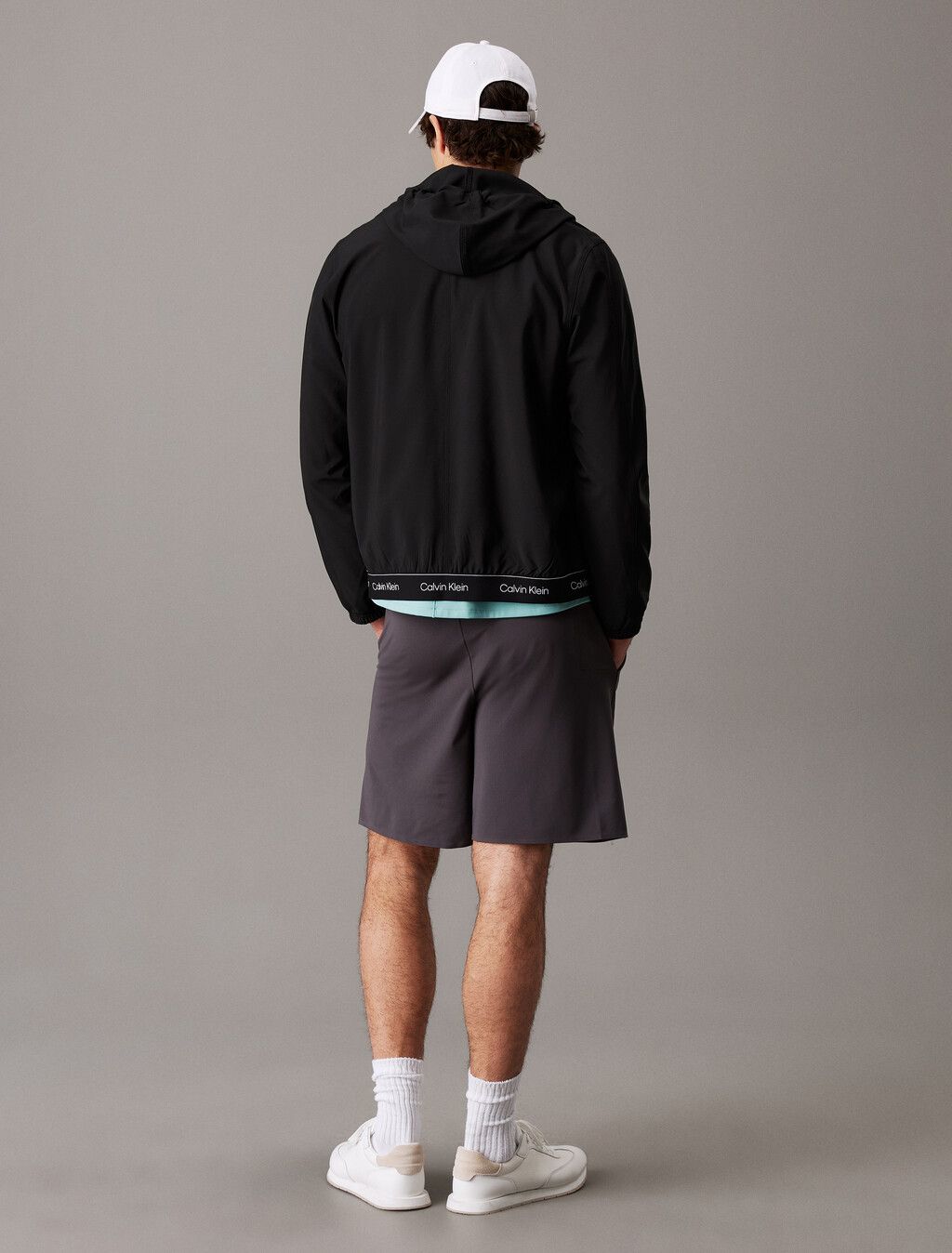Calvin Klein - Áo khoác gió thể thao CK nam Essential Wind Jacket
