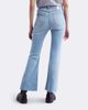 Calvin Klein - Quần jeans dài CK nữ Distressed High Rise Flare Jeans