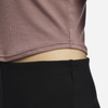 Nike - Áo tay dài thể thao Nữ Women's Tight Scoop-Back Long-Sleeve Mini-Rib Top