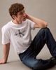 Calvin Klein - Áo thun tay ngắn CK nam Monogram Logo Graphic Classic Crewneck T-Shirt