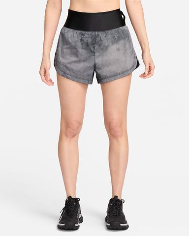 Nike - Quần ngắn chạy bộ Nữ Trail Women's Repel Mid-Rise Brief-Lined Running Shorts