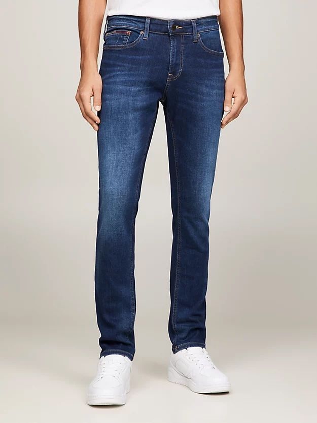 Tommy Hilfiger - Quần jeans dài nam Scanton Slim Fit Faded Jeans