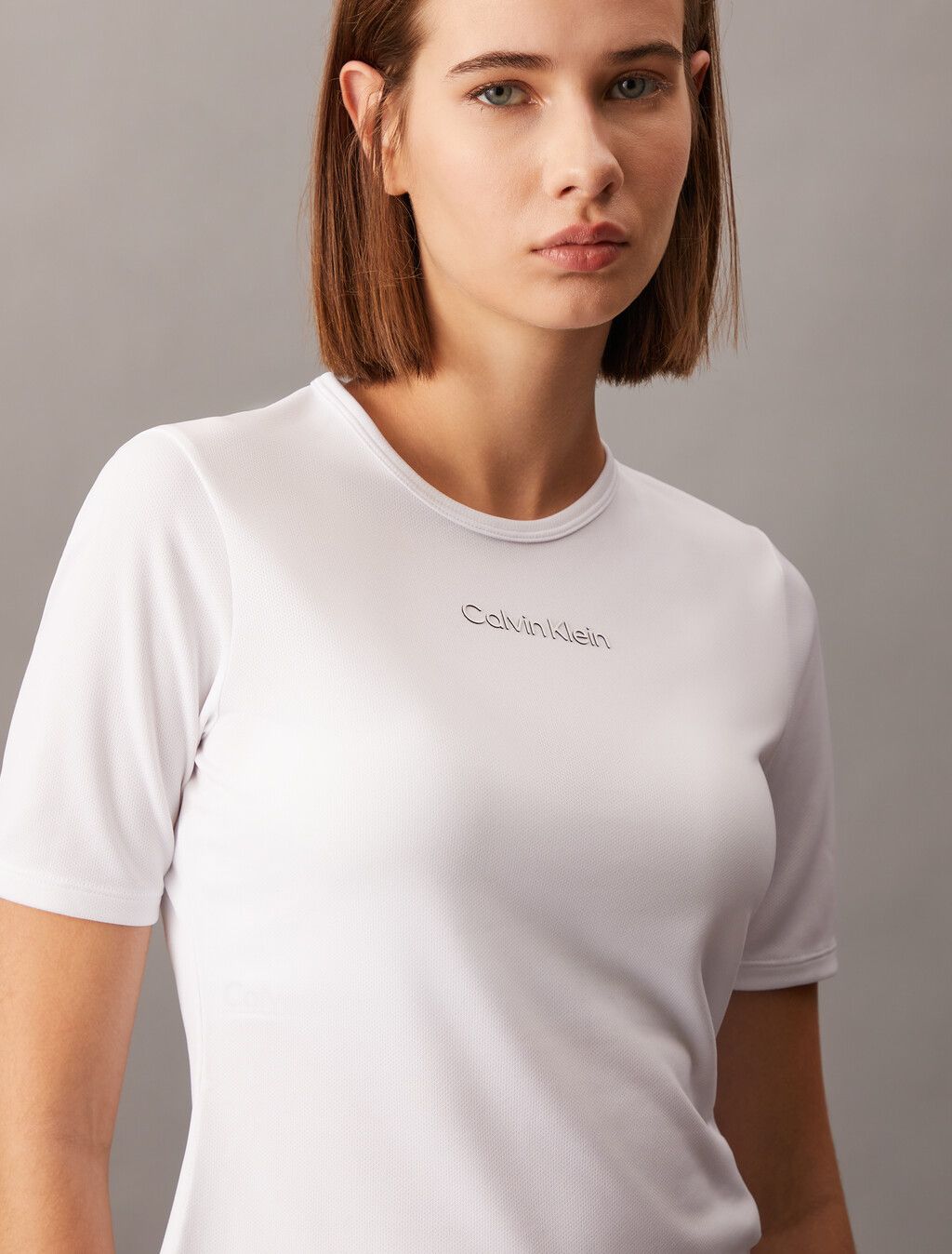 Calvin Klein - Áo thun thể thao nữ CK Sports Essentials+ Short Sleeve Tee
