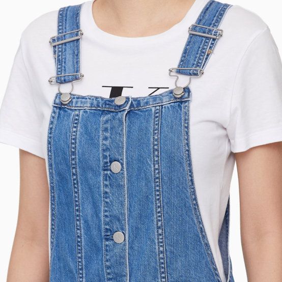 Arriba 82+ imagen calvin klein dungarees