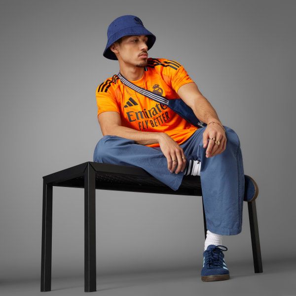 adidas - Áo thun đá banh Nam Real Madrid 24/25 Away Jersey