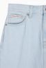 Calvin Klein - Váy jeans CK nữ Bleached Indigo Denim Column Skirt