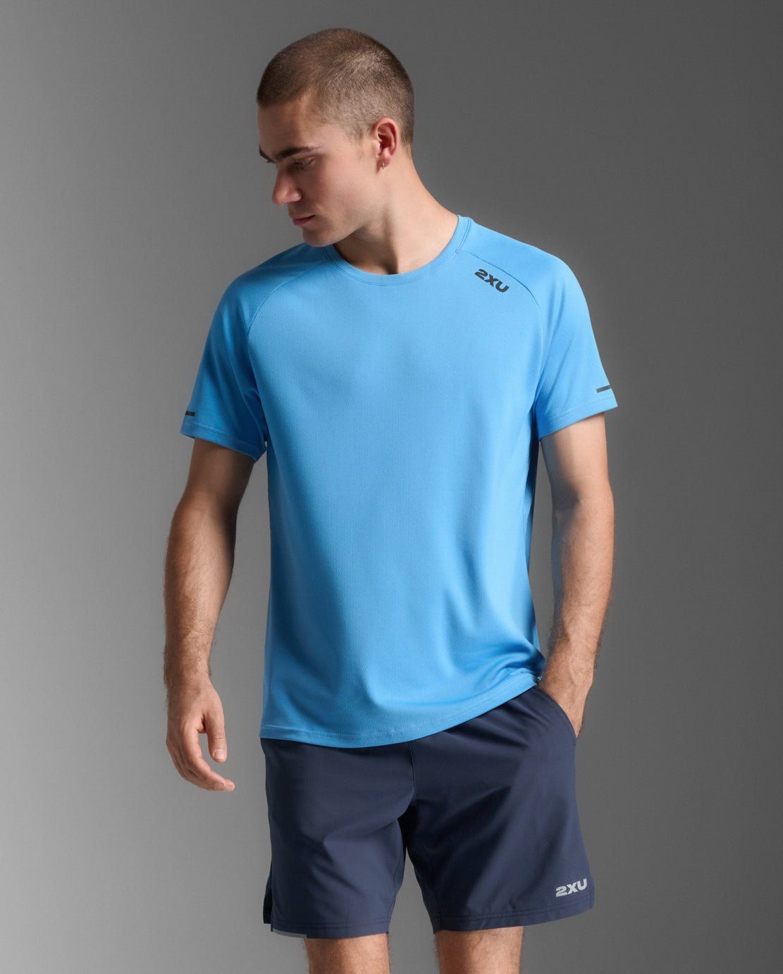2Xu - Áo thun chạy bộ nam Aero Tee Running