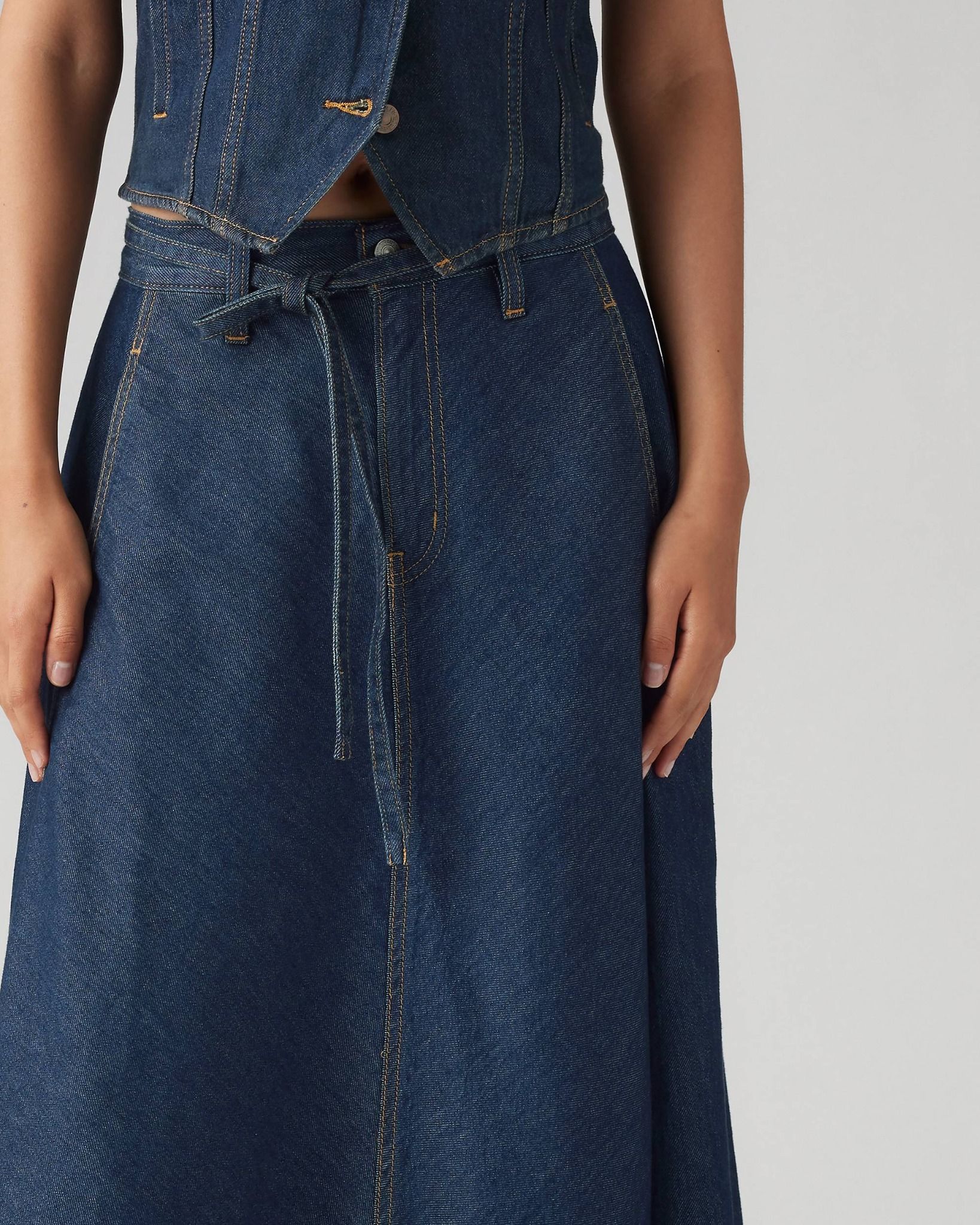 Levi's - Váy jeans nữ Women's XL Skirt