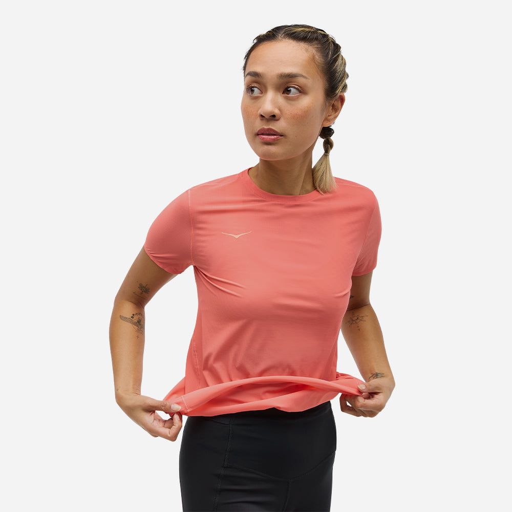 Hoka - Áo thun thể thao nữ Airolite Running Tee
