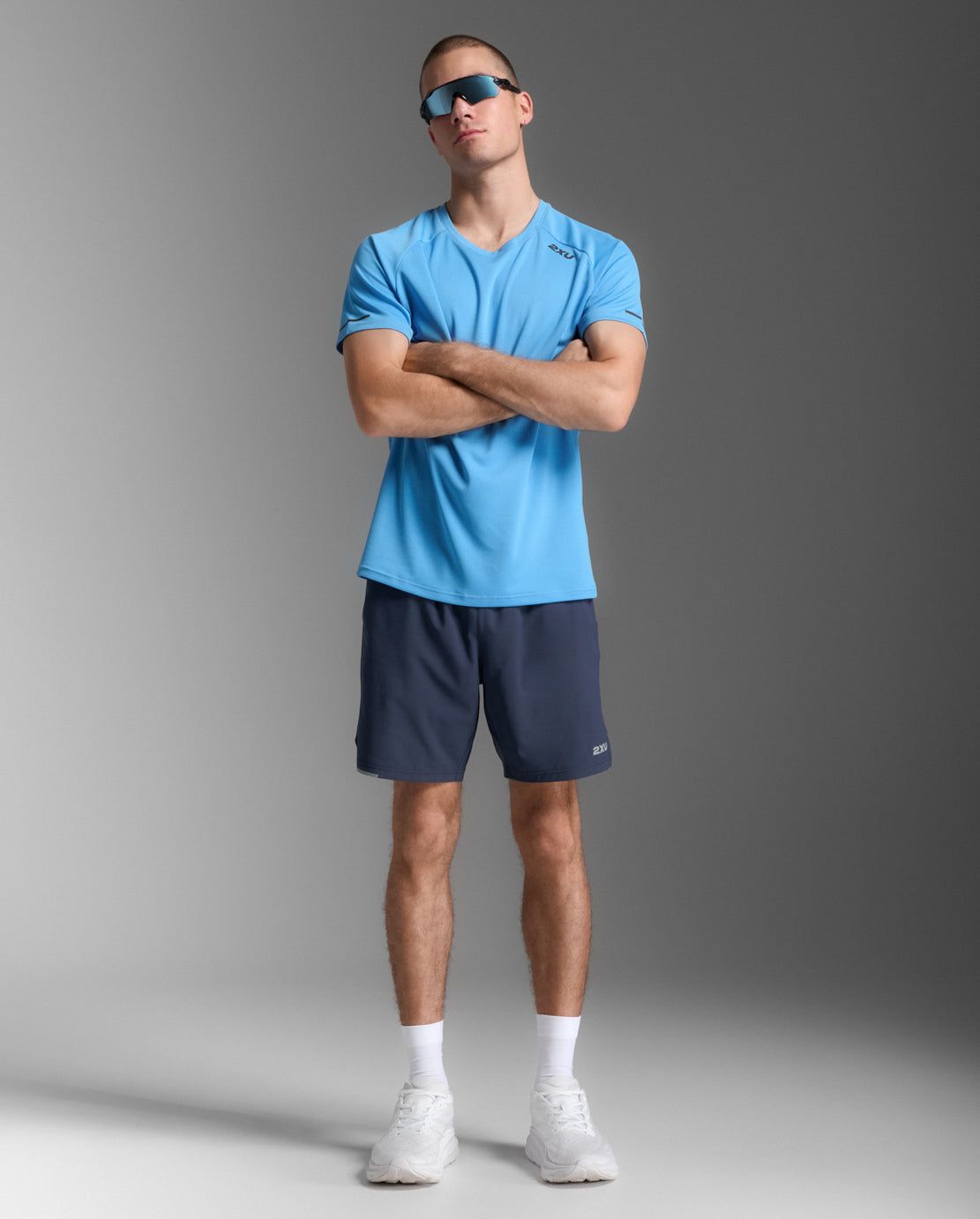 2Xu - Áo thun chạy bộ nam Aero Tee Running