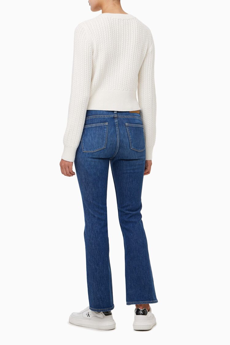Calvin Klein - Quần jeans dài CK nữ Highrise Body Slim Boot Jean