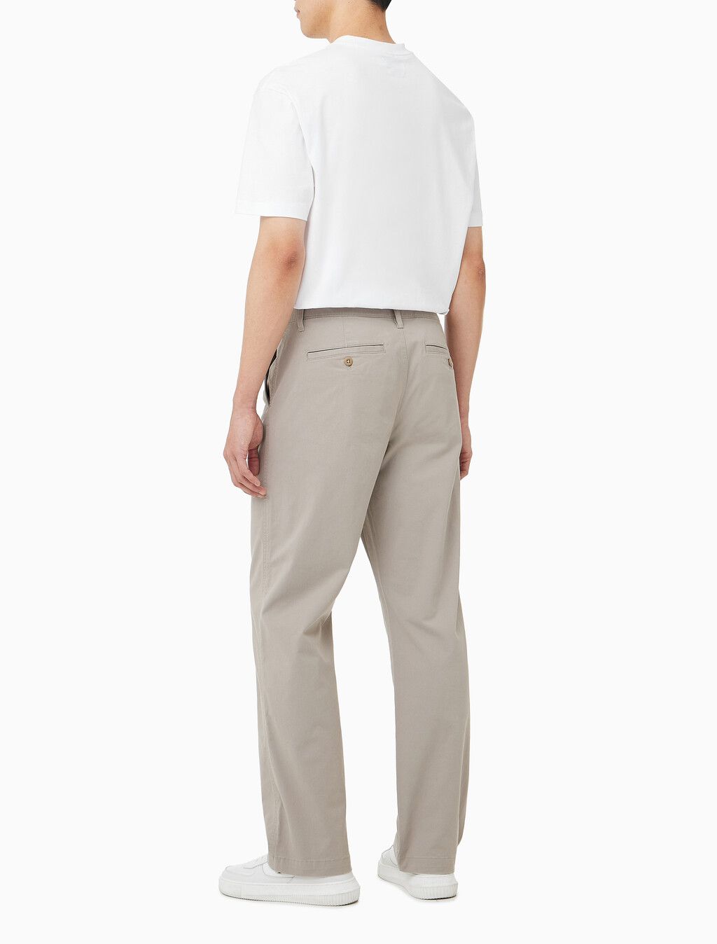 Calvin Klein - Quần dài CK nam 90S Straight Twill Comfort Chino Pants