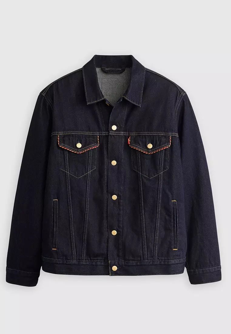 Levi's - Áo khoác jeans nam Men's Lunar New Year Embroidered Trucker Jacket