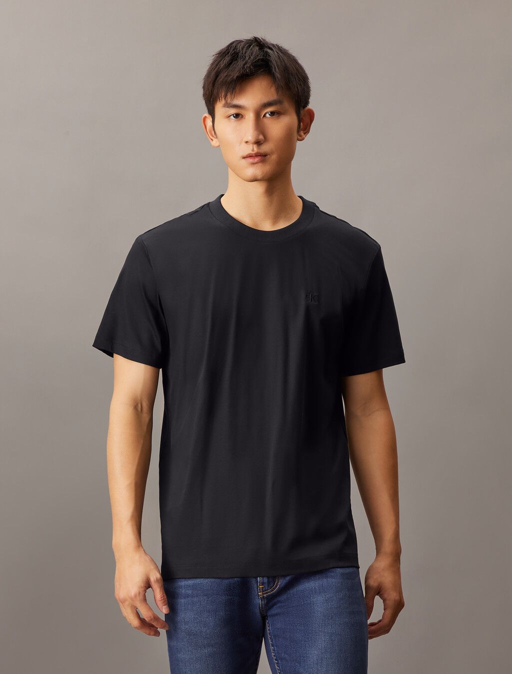 Calvin Klein - Áo thun thời trang CK nam UV Protect Smooth Cotton Tee