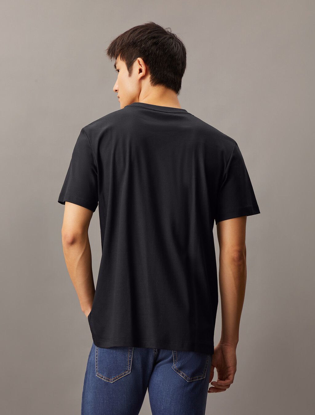 Calvin Klein - Áo thun thời trang CK nam UV Protect Smooth Cotton Tee