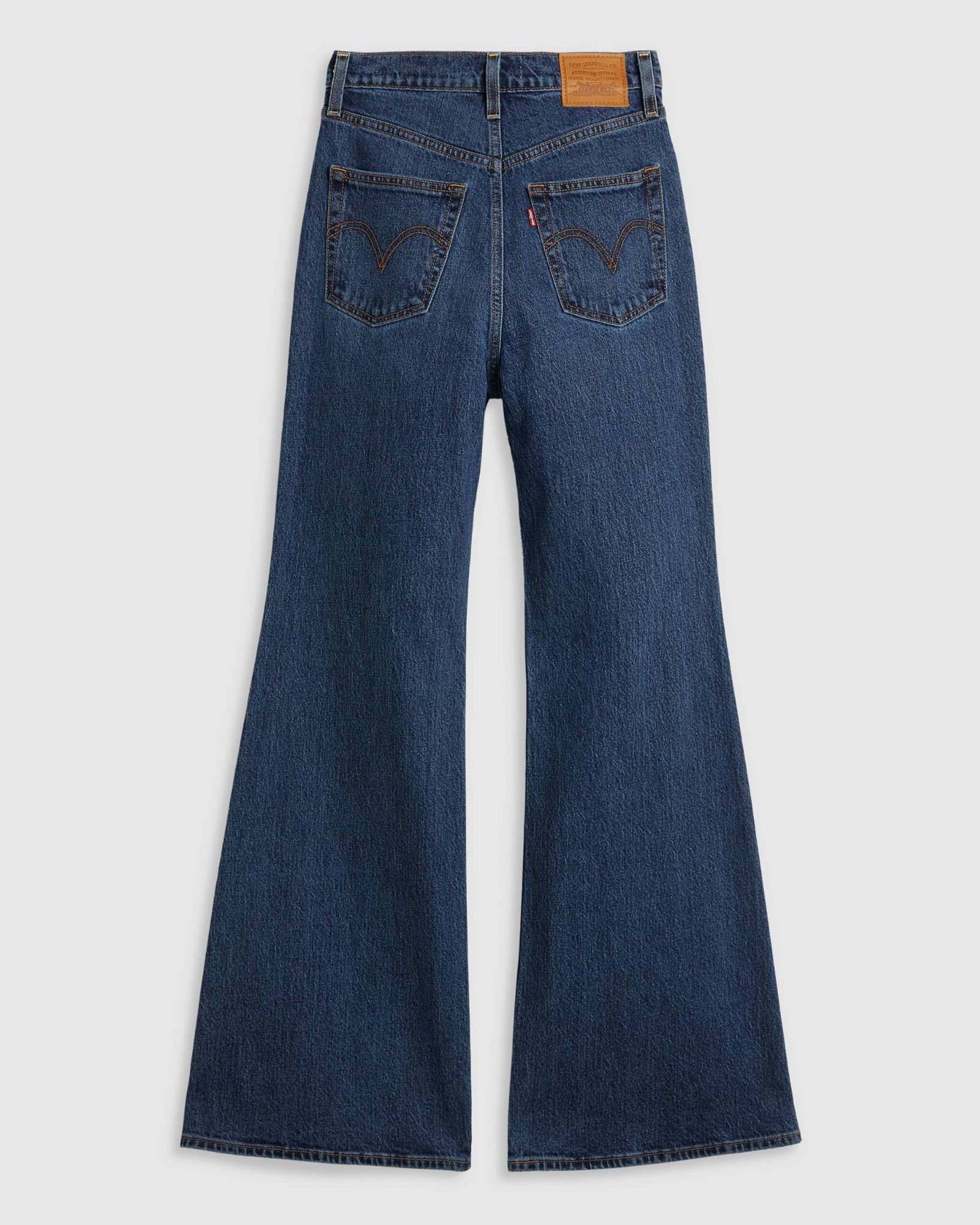 Levi's - Quần jeans dài ống loe nữ Women's Ribcage Bell Jeans