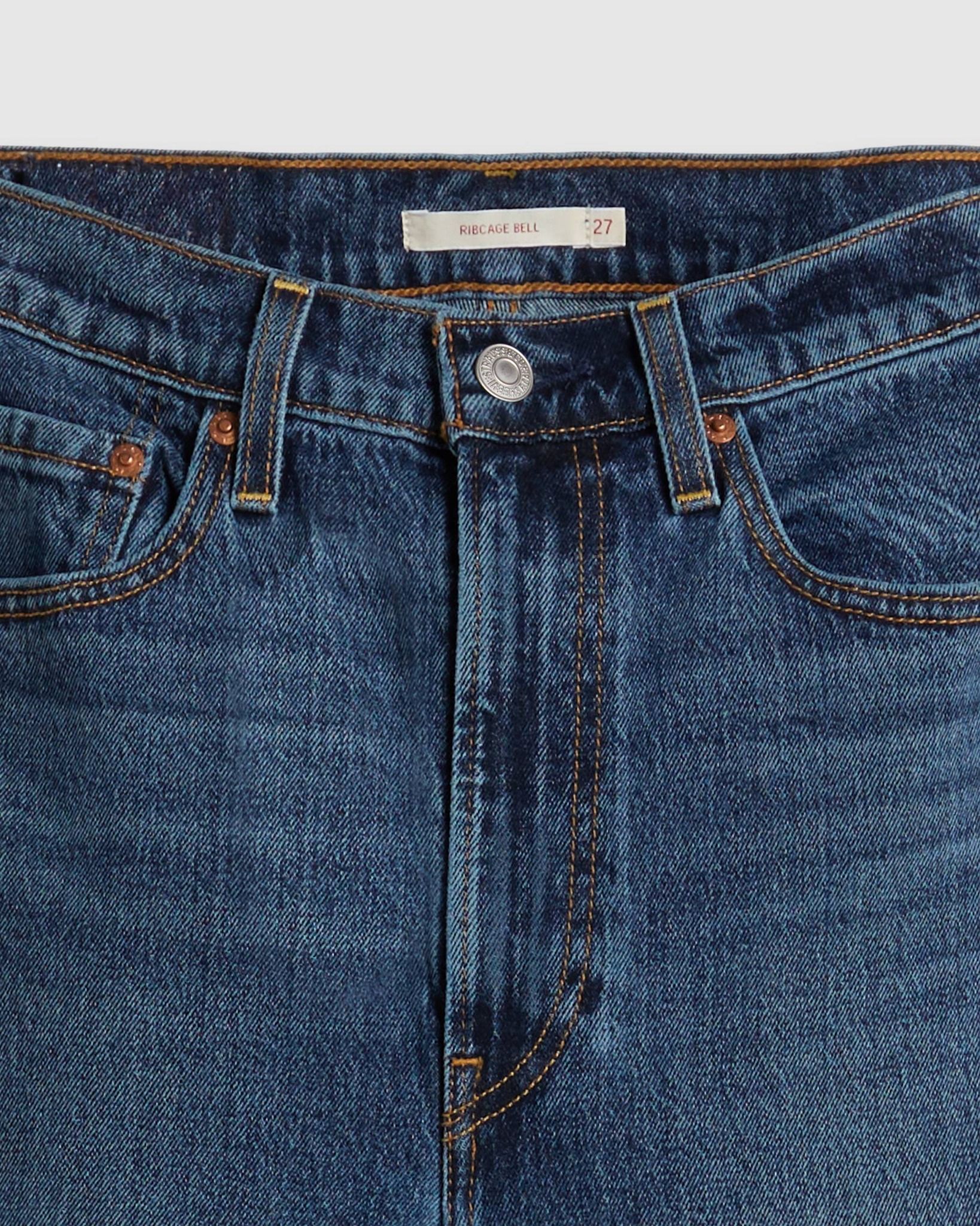 Levi's - Quần jeans dài ống loe nữ Women's Ribcage Bell Jeans