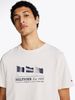 Tommy Hilfiger - Áo phông tay ngắn nam Embroidered Tees with Hilfiger Flags