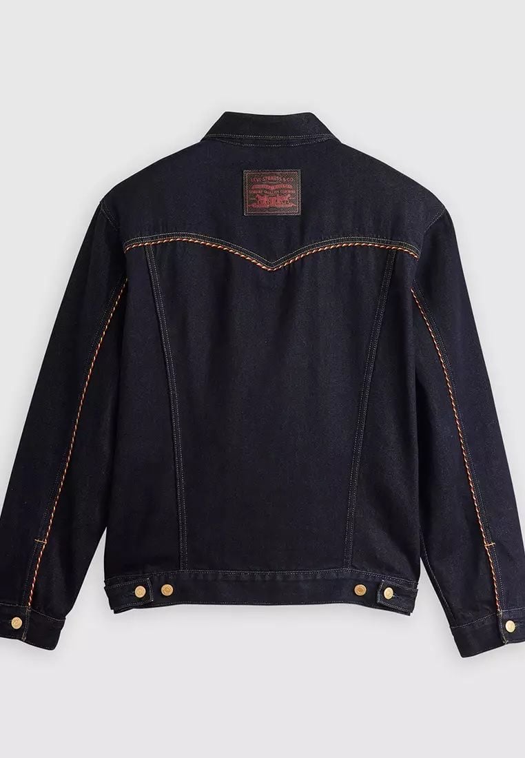 Levi's - Áo khoác jeans nam Men's Lunar New Year Embroidered Trucker Jacket