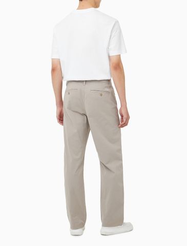 Calvin Klein - Quần dài CK nam 90S Straight Twill Comfort Chino Pants