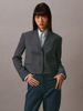 Calvin Klein - Áo khoác CK nữ CK Tropical Wool Cropped Blazer