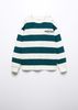 Mango - Áo nỉ bé trai Striped Cotton-blend Sweatshirt