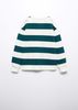 Mango - Áo nỉ bé trai Striped Cotton-blend Sweatshirt