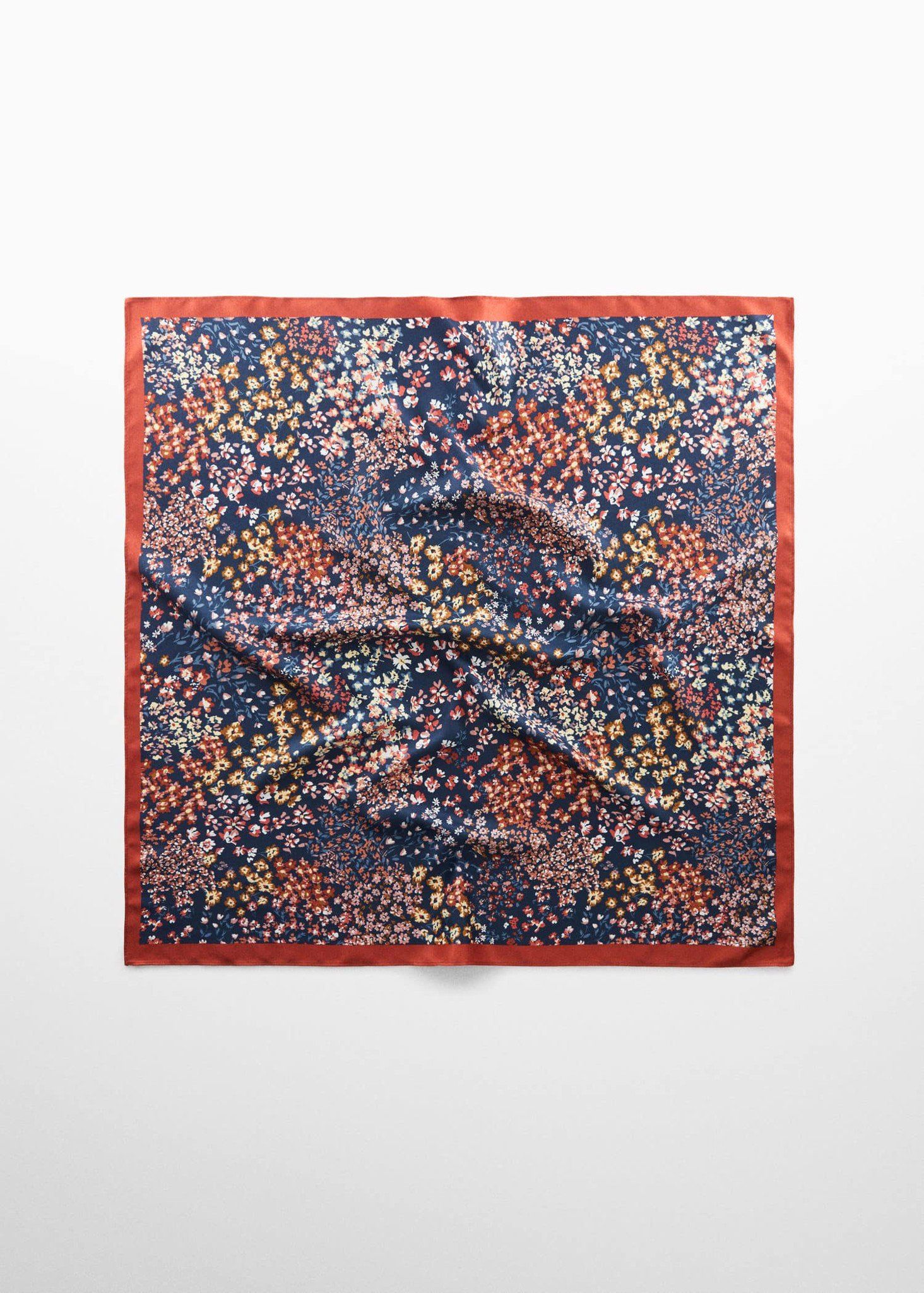 Mango - Khăn nữ Microfloral Print Scarf