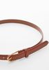 Mango - Thắt lưng nữ Buckle Skinny Belt