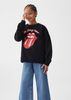 Mango - Áo nỉ bé gái The Rolling Stones Sweatshirt