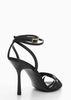 Mango - Xăng-đan nữ Strappy heeled Sandals