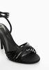 Mango - Xăng-đan nữ Strappy heeled Sandals