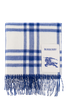 Burberry - Khăn choàng nam nữ BLUE REVERSIBLE CASHMERE SCARF