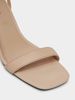 Tommy Hilfiger - Giày cao gót nữ Leather Knots Kitten Sandal