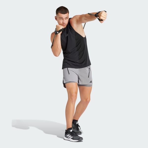 adidas - Áo thun ba lỗ Nam Designed for Training Workout Tank Top