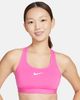 Nike - Áo ngực nữ hỗ trợ cường độ vừa Swoosh Medium Support Women's Padded Sports Bra