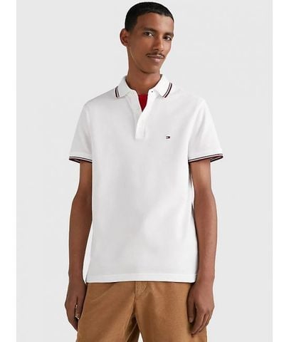 Tommy Hilfiger - Áo polo tay ngắn nam 1985 Tipped Slim Polo