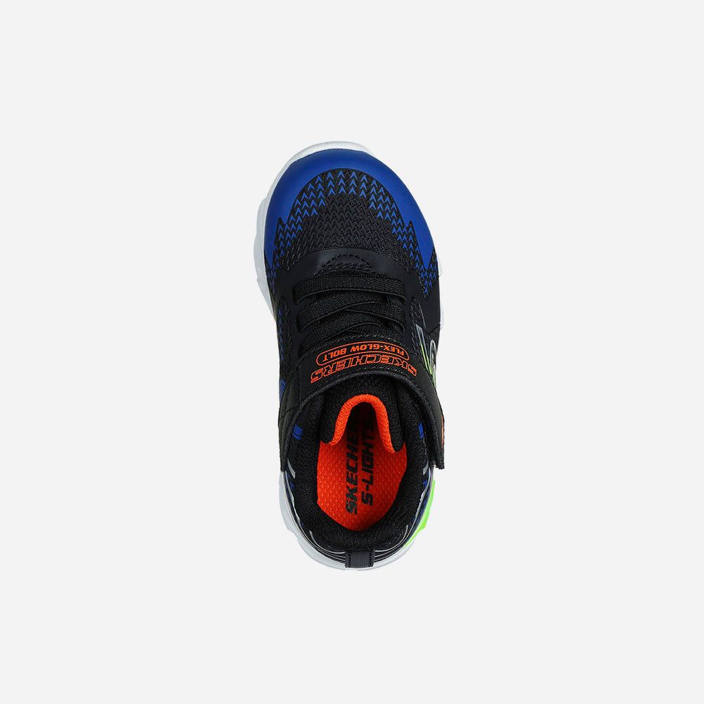 Skechers - Giày thể thao thời trang bé trai Flex-Glow Bolt Lifestyle