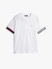 Tommy Hilfiger - Áo phông tay ngắn nam Global Stripe Cuffs T-Shirt