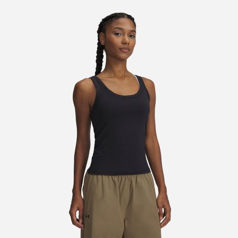 Under Armour - Áo thun ba lỗ nữ Meridian Core Tank - Black