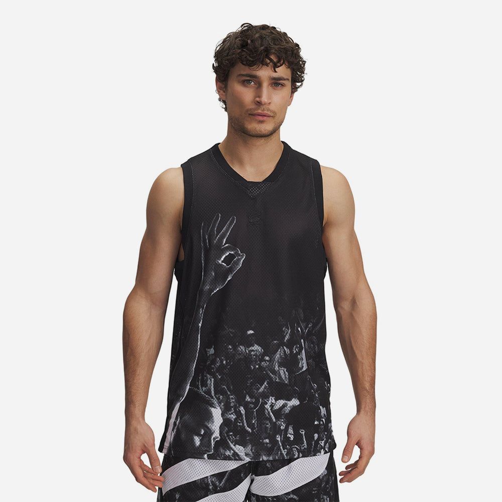 Under Armour - Áo thun ba lỗ nam Men's Under Armour Curry Signature Sub Tank