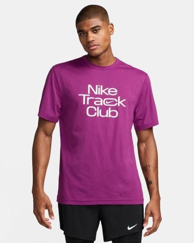 Nike - Áo Phông Tay Ngắn Thể Thao Nam Track Club Men'S Dri-Fit Short-Sleeve Running Top