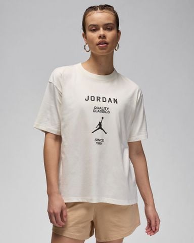 Nike - Áo tay ngắn thể thao Nữ Jordan Women's Girlfriend T-Shirt