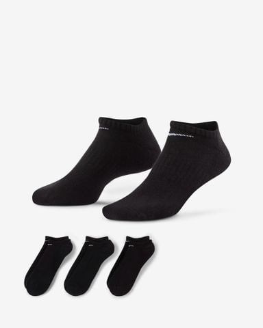 Nike - Bộ ba đôi Vớ cổ thấp Nam Everyday Cushioned Training No-Show Socks (3 Pairs)