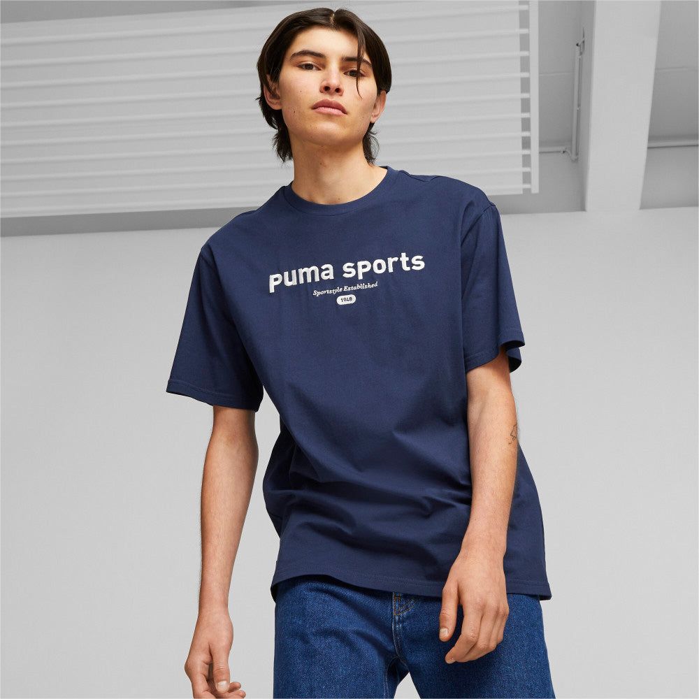 Puma - Áo tay ngắn nam Puma Team Men's Graphic Tee