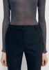 Mango - Quần dài nữ Side slit suit trousers