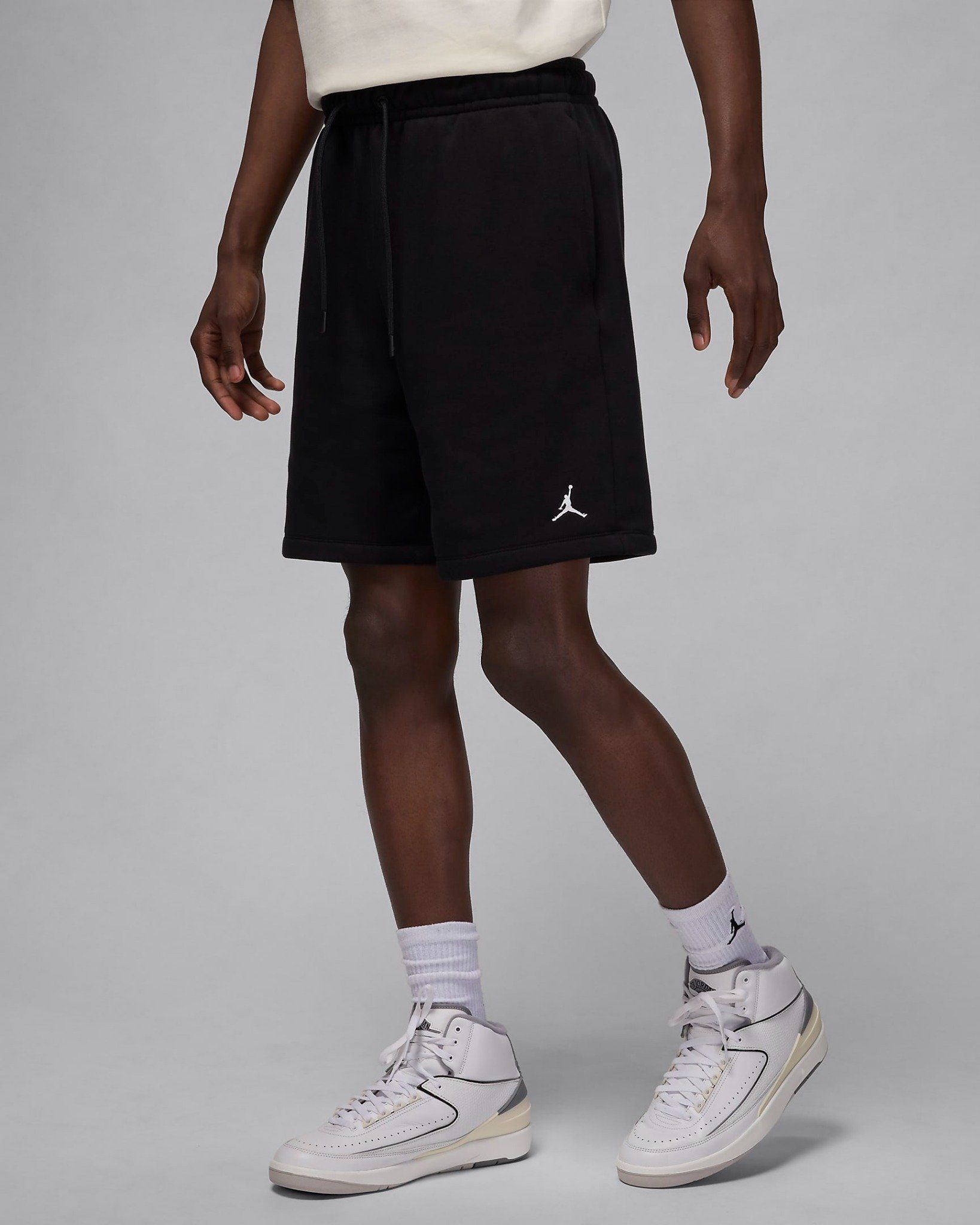 Nike - Quần lửng thể thao Nam Jordan Brooklyn Fleece Men's Shorts