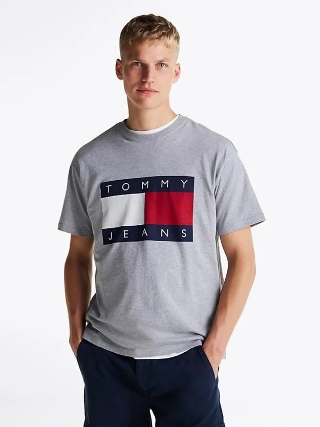 Tommy Hilfiger - Áo thun tay ngắn nam Flag Badge Relaxed T-Shirt