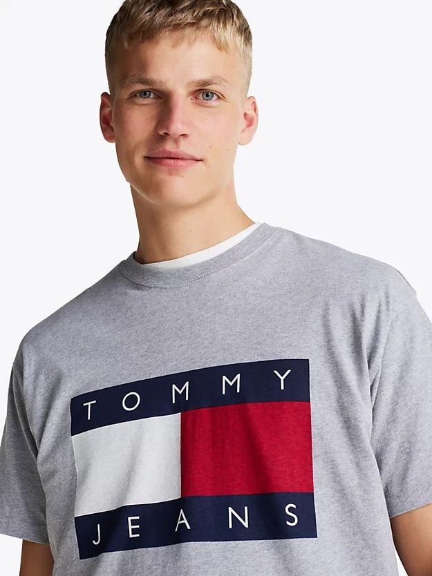 Tommy Hilfiger - Áo thun tay ngắn nam Flag Badge Relaxed T-Shirt