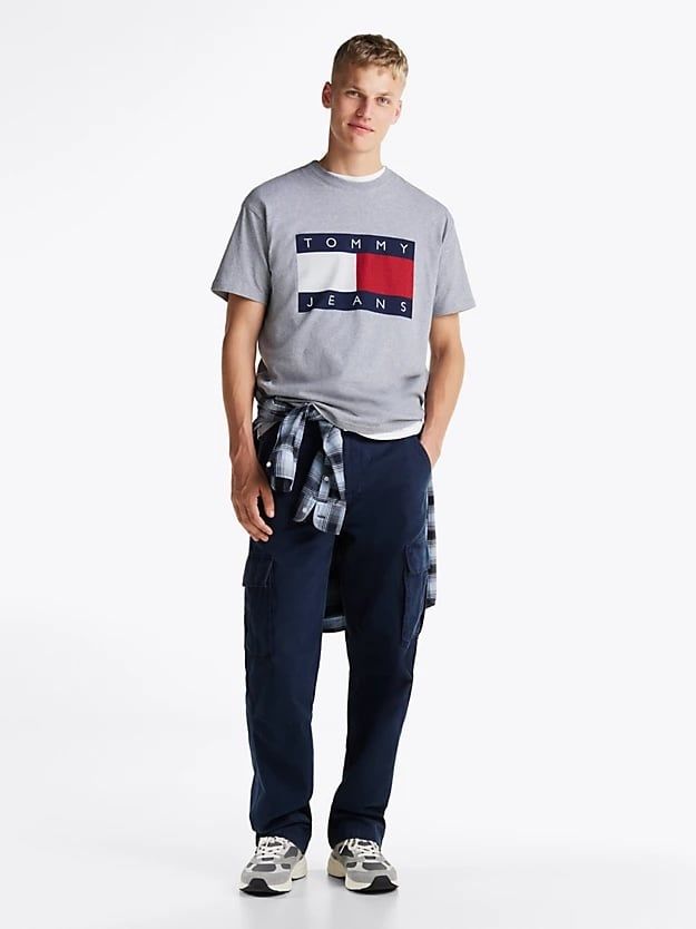 Tommy Hilfiger - Áo thun tay ngắn nam Flag Badge Relaxed T-Shirt